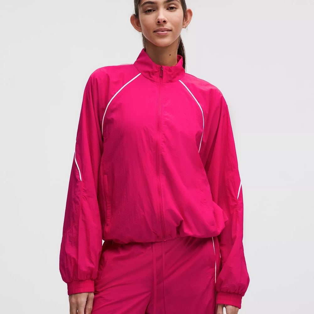 lululemon athletica License To Train Jacket SZ 2 Nwt In Passionate